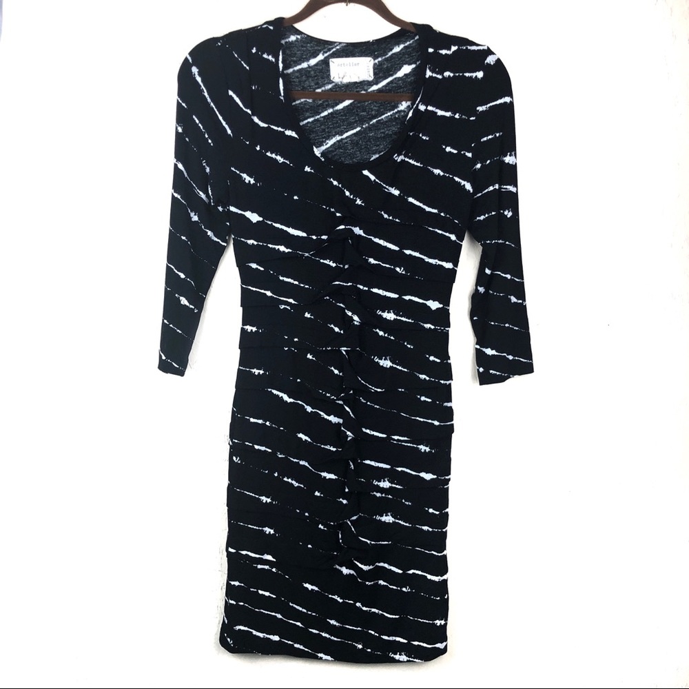 EUC Nicole Miller Artelier bodycon dress
